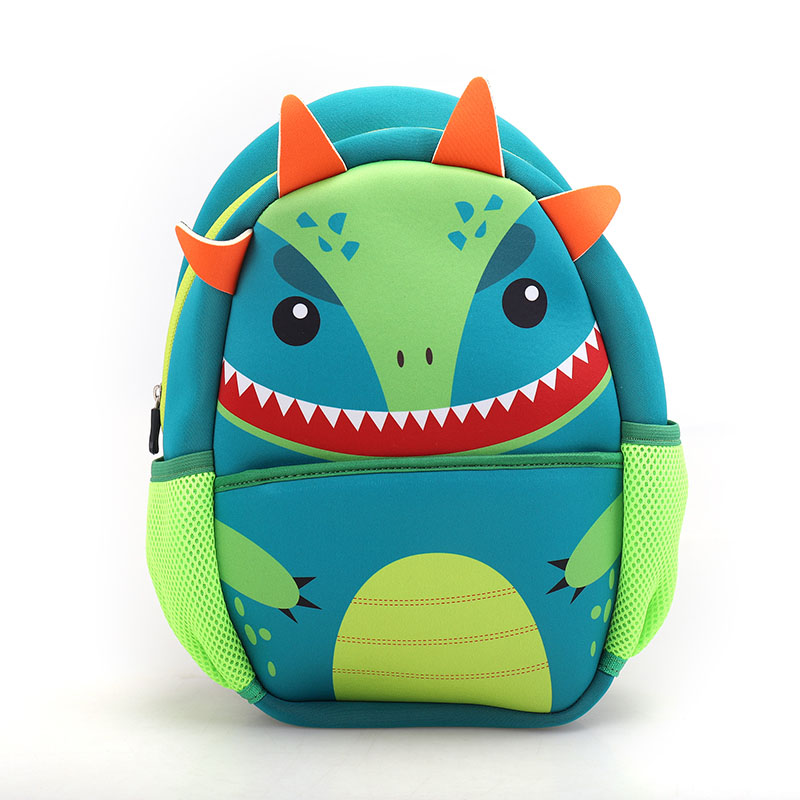Cute Animal Design Neoprene Student Schoolbag 