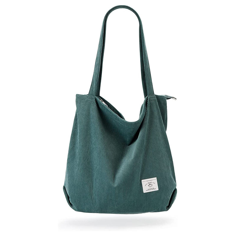 Women Corduroy Shopping bag 