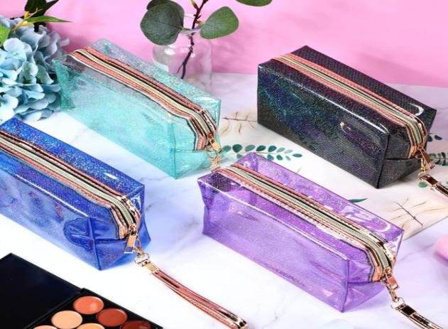 Kate Spade Glitter Cosmetic Bag