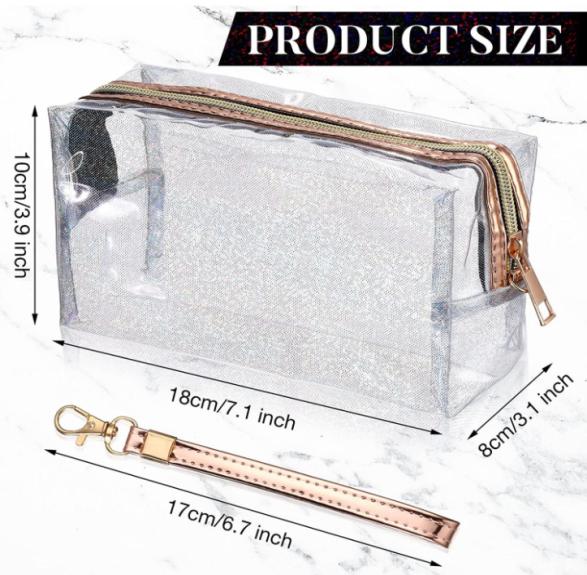 Glam Glitter Cosmetic Bag 